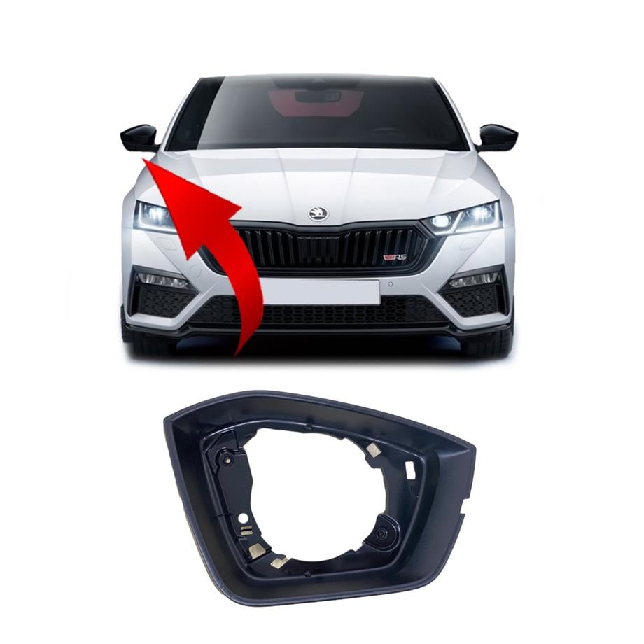 Skoda Octavia Ayna Çerçevesi Sağ 2021-2024 5E3857532