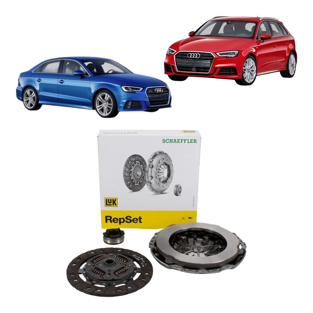 Audi A3 Debriyaj Seti 1.6TDI CLH-DCX 2016-2020 04L141015D
