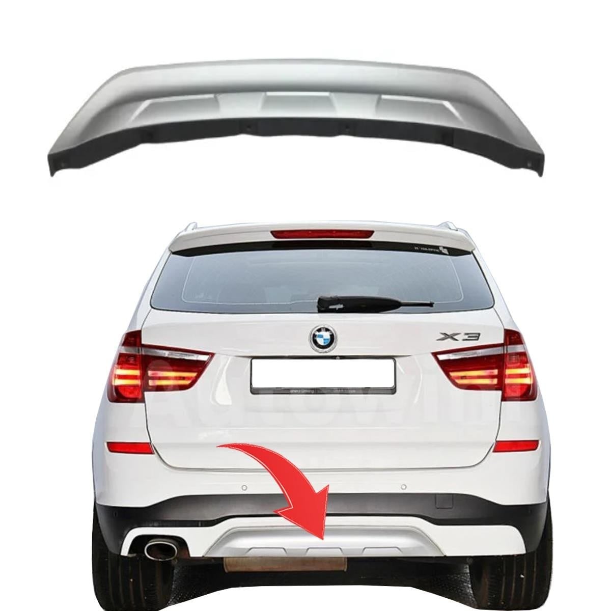 Bmw X3 F25 X-Line Arka Tampon Alt Difüzör 51127413497
