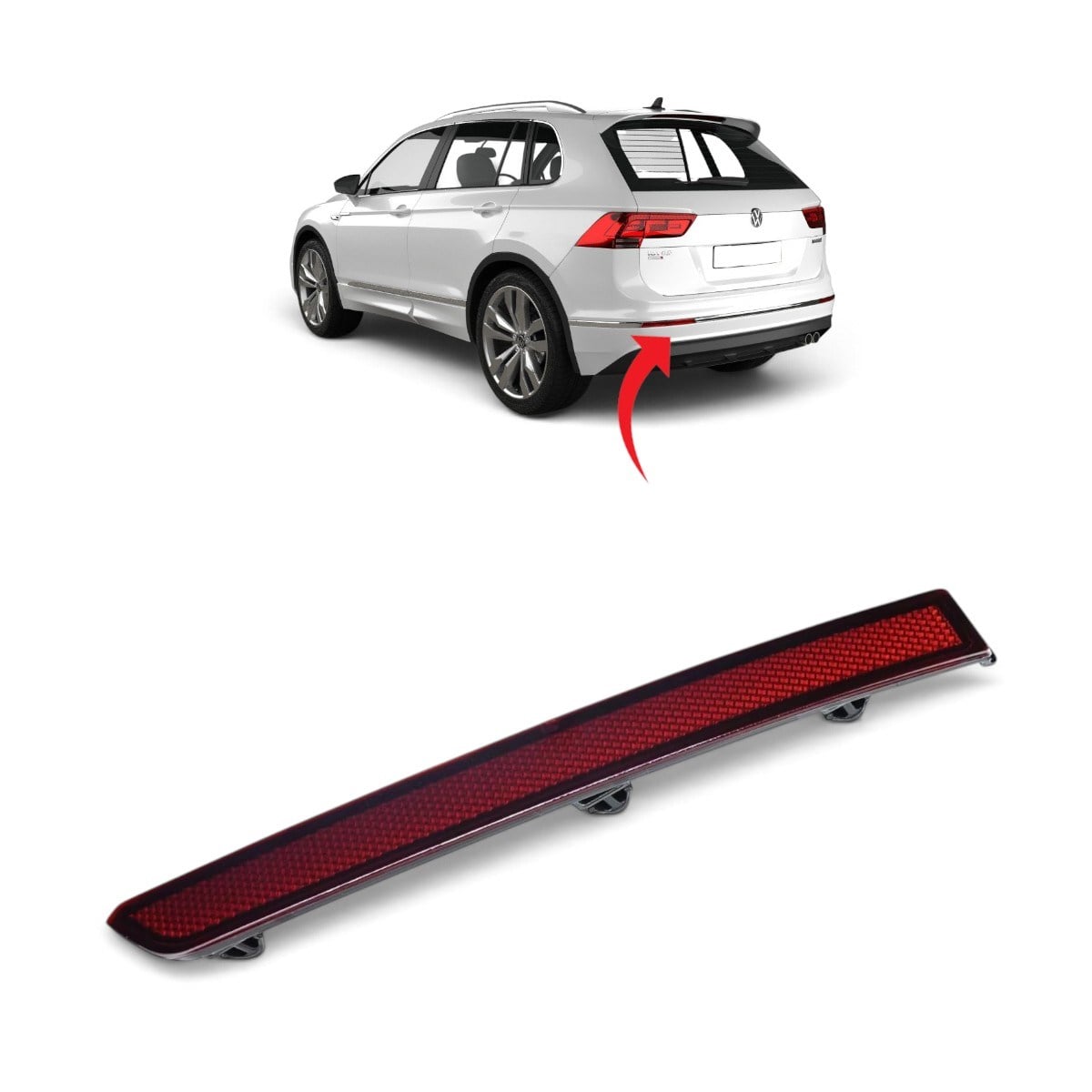 Vw Tiguan Reflektör İç Sol 2017-2020 5NA945105