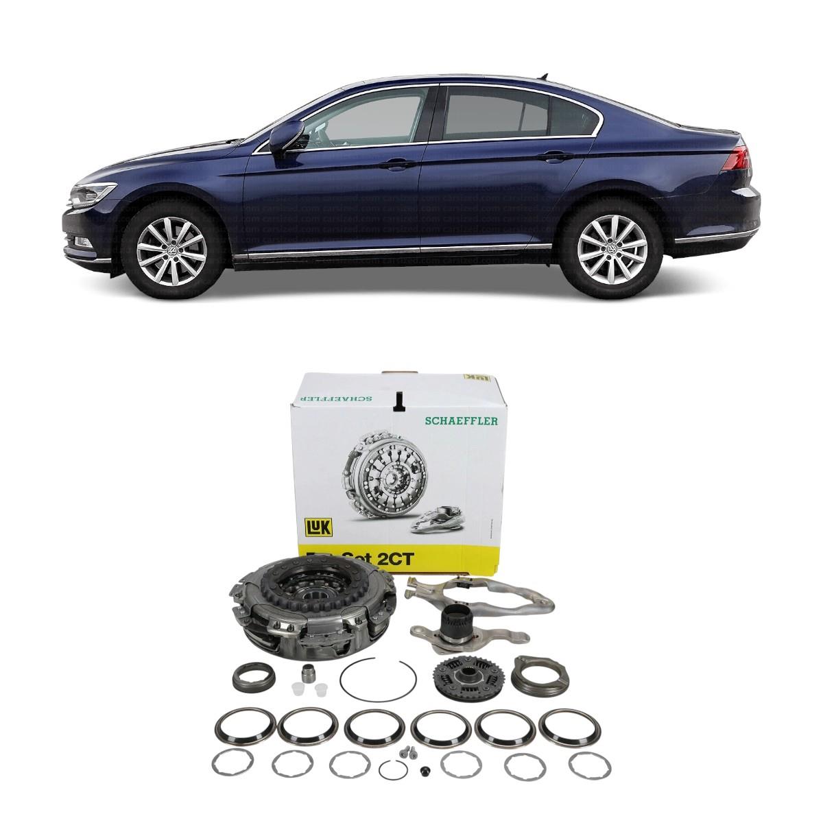 Vw Passat B8-B8.5 Kavrama Seti 1.6TDI DSG 2015-2020 0AM198140G
