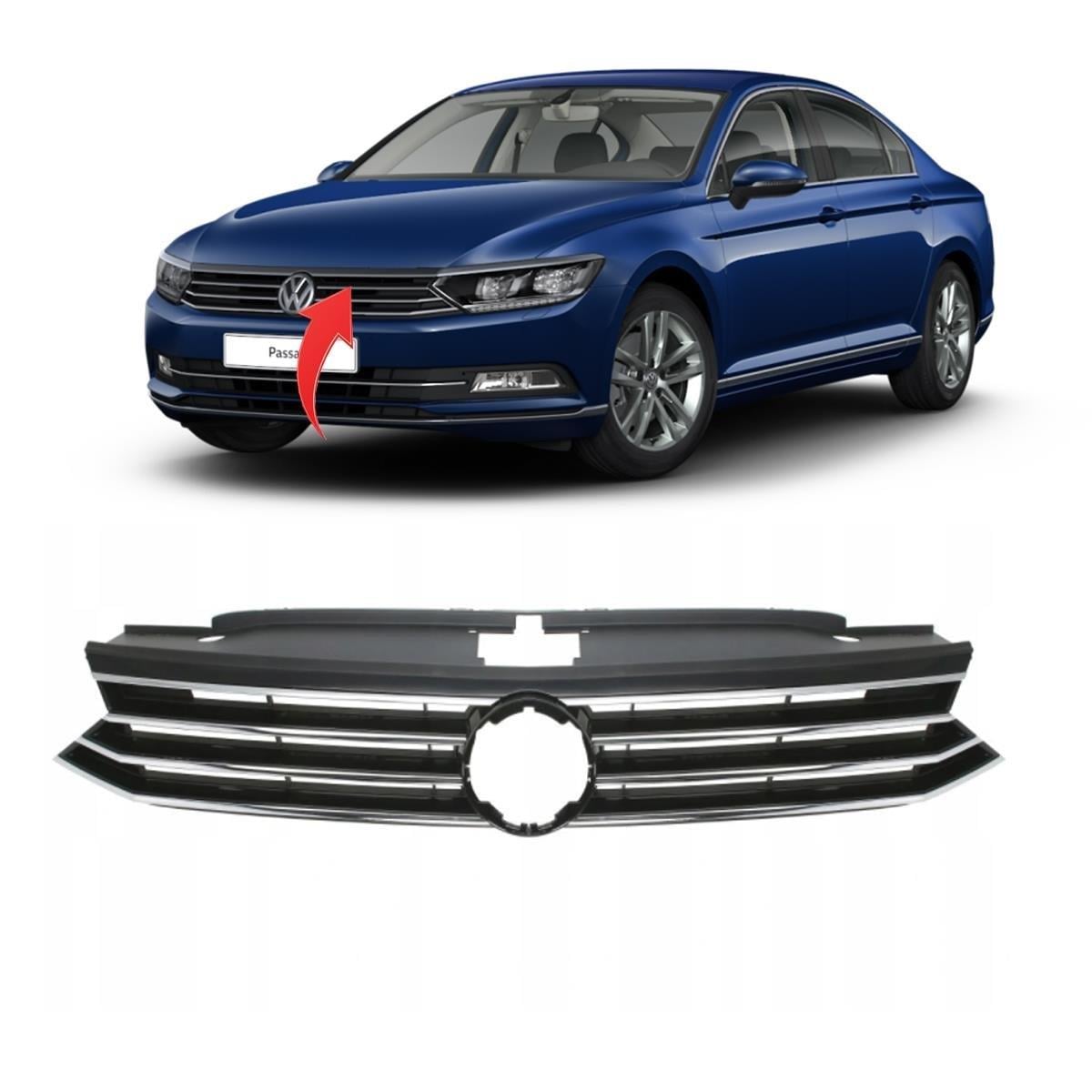 Vw Passat B8 Trendline Ön Panjur 2015 Sonrası 3G0853651