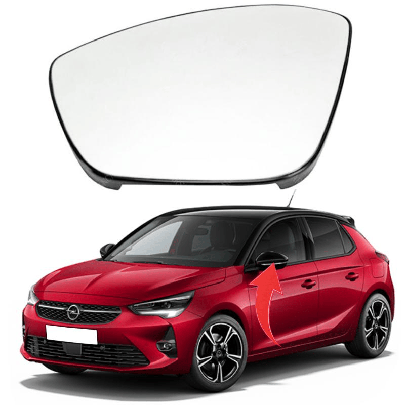 Opel Corsa F Sol Ayna Camı Isıtmalı 2019 Sonrası 9819788080