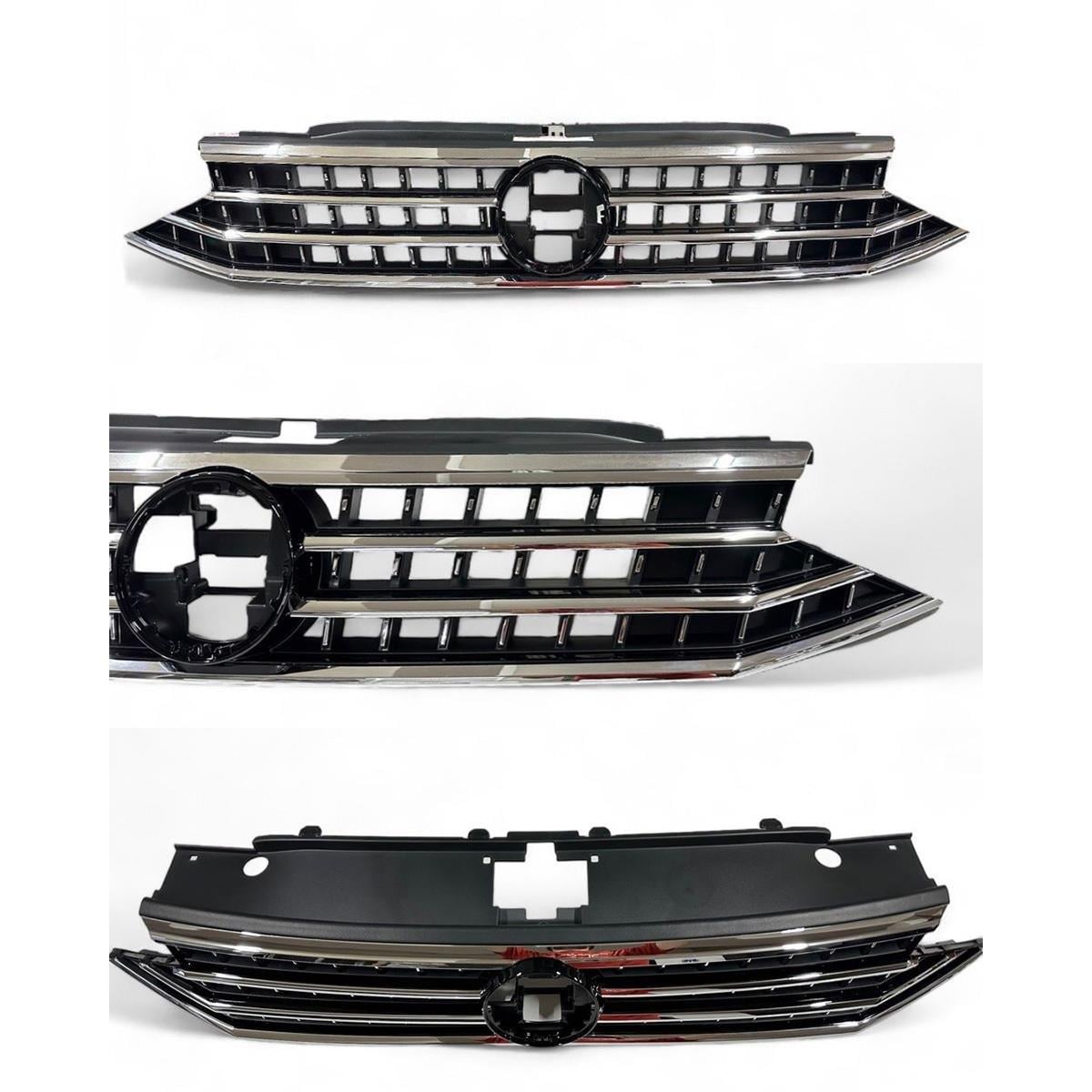 Volkswagen Passat B9 2019-2024 Ön Panjur R-Line Full Krom 3G0853651L