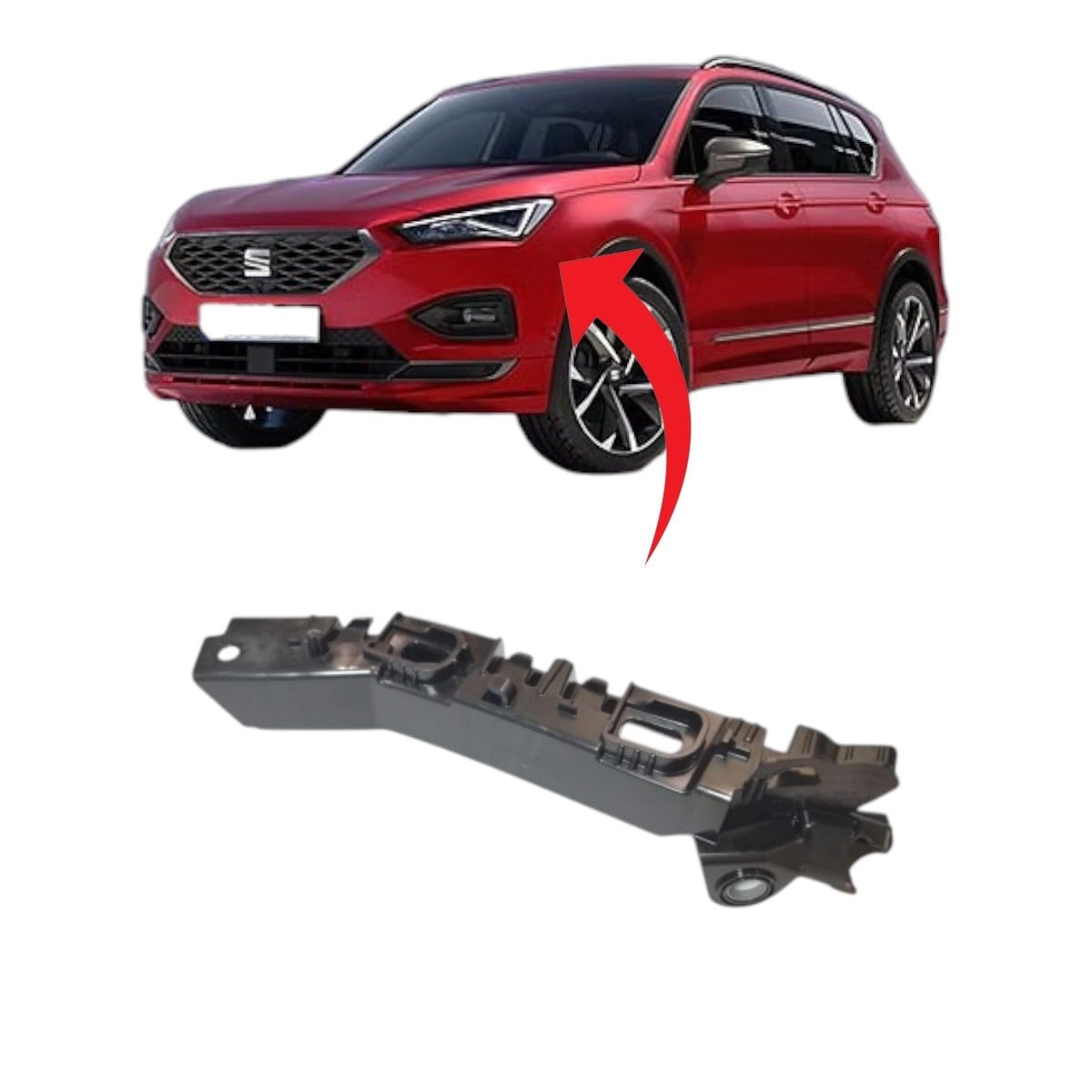 Seat Tarraco Ön Tampon Braketi Sol 2019-2024 5FJ807049C