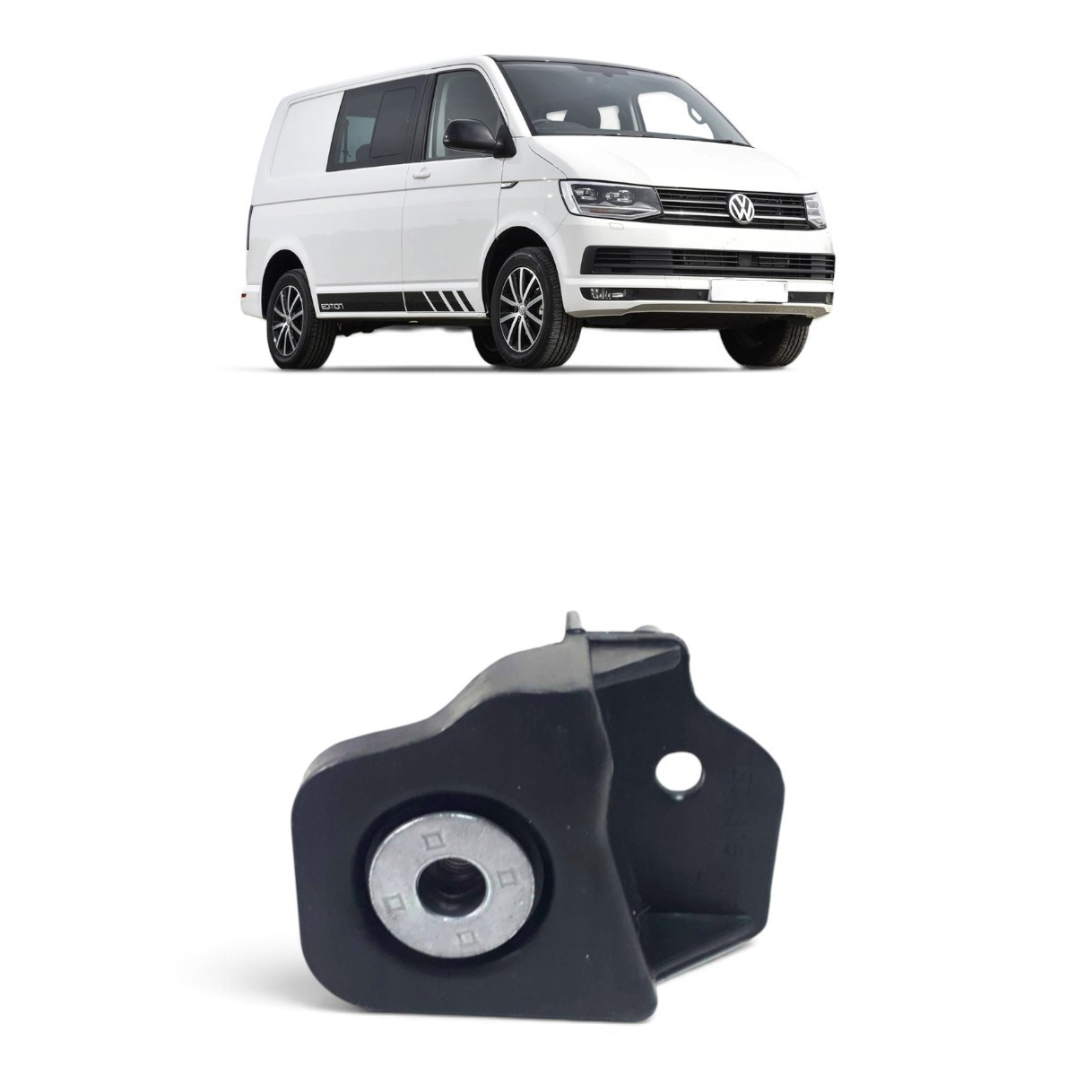 Vw Transporter T7 Ön Tampon Braketi Sol 2015-2020 7E0805233A