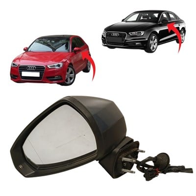 Audi A3 Ayna Komple Sol 8 Pin 2013-2020 8V1857409F