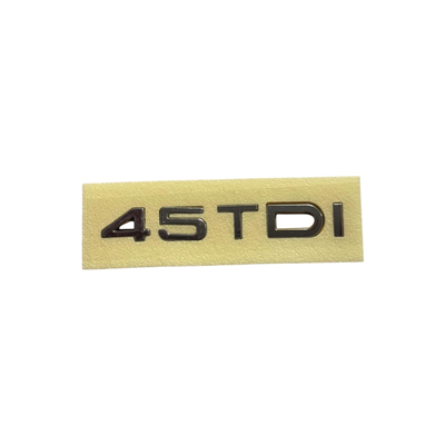 Audi 45 TDI Yazı Krom Yapıştırma