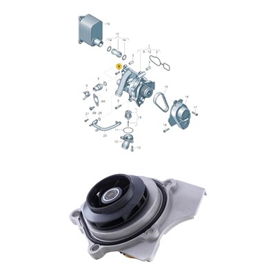 GK- A4 A5 Devirdaim(Yarım) 1.8-2.0TFSI 2009-2015 06H121026CF