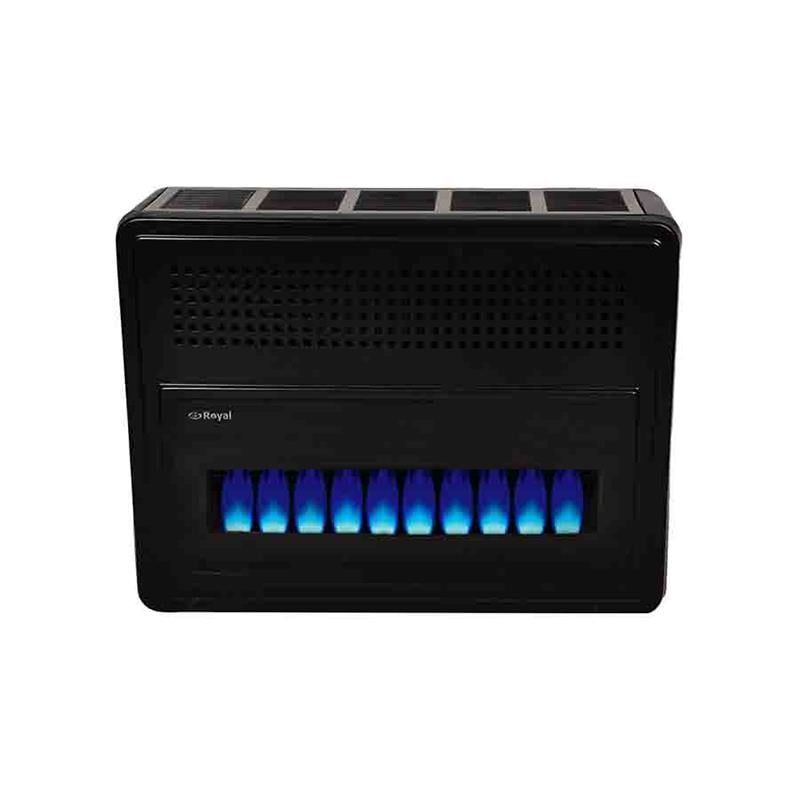 As Royal HR 11000 G DT Duvar Tipi Hermetik Doğalgaz Sobası 11 Kw Siyah