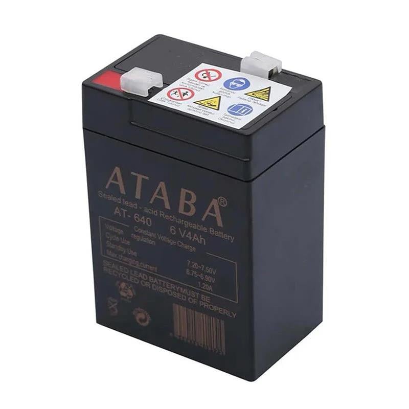 Ataba AT-640 6 Volt - 4 Amper Işıldak Aküsü