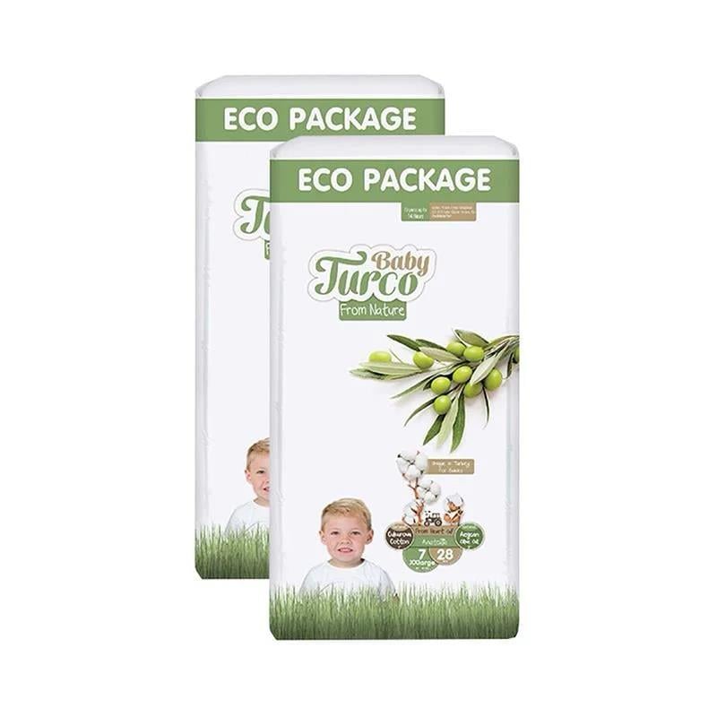 Baby Turco Doğadan 7 Beden XX Large 28x2 56 Adet Bebek Bezi