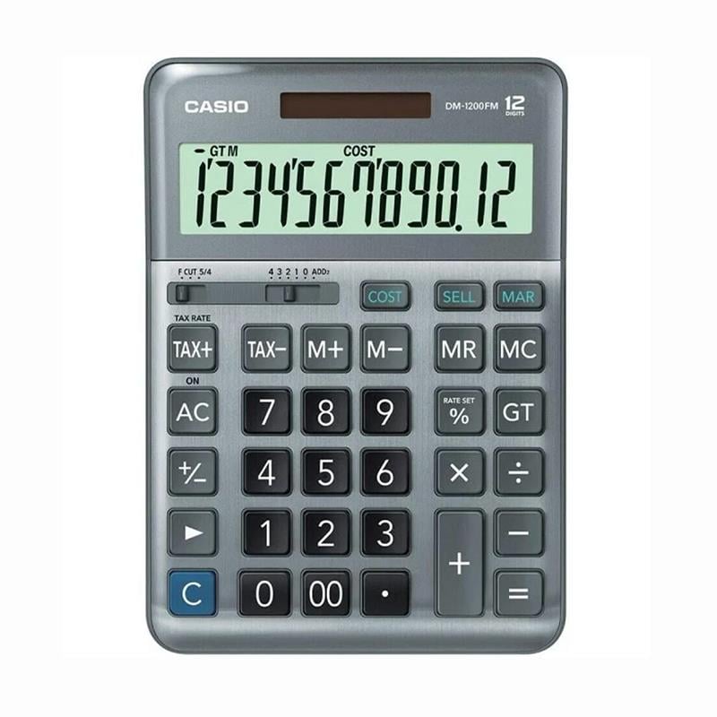 Casio DM-1200FM Masaüstü Hesap Makinesi