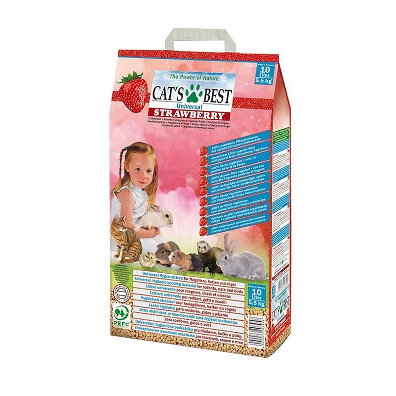 Cats Best Universal 10 lt Çilekli Kedi Kumu