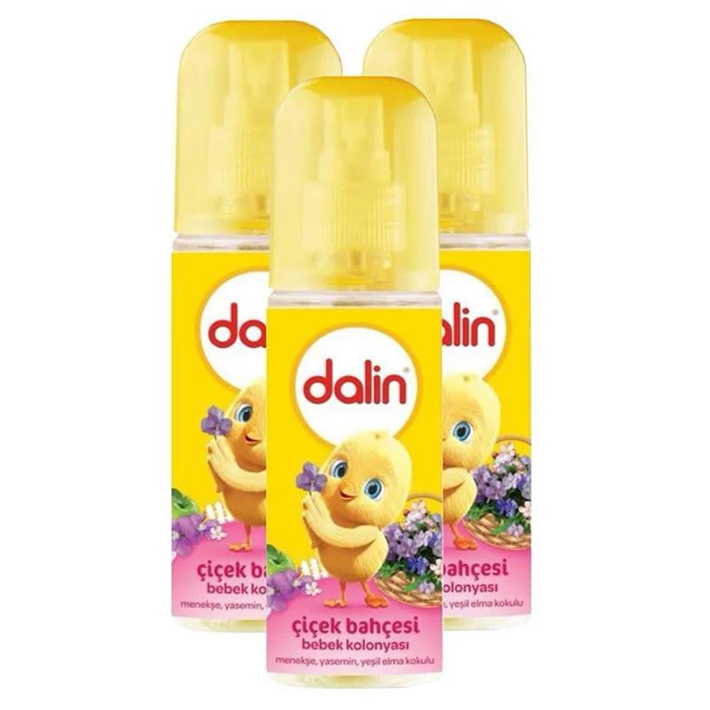 Dalin Bebek Kolonyası 150 ml Çiçek Bahçesi x 3 Adet