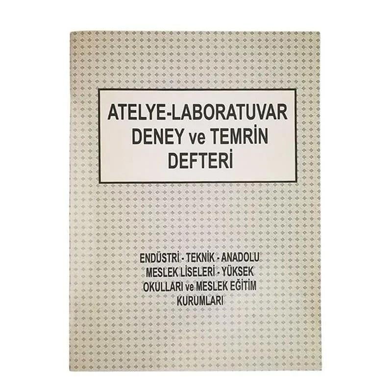 Dilman Atelye Labaratuvar Deney ve Temrin Defteri 40 Yp