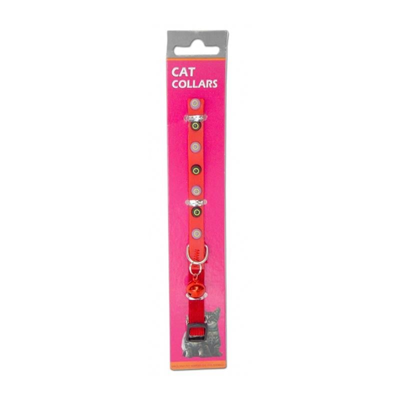 Eastland Silikon Aksesuarlı Kedi Tasması 1x31 cm