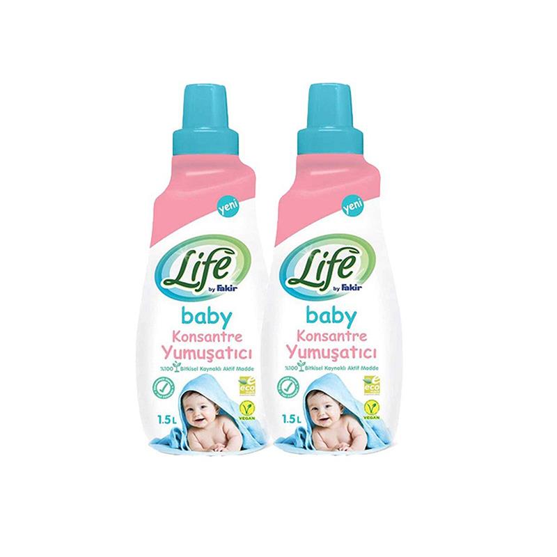 Fakir Life By Baby Konsantre Yumuşatıcı 1,5 Lt x 2'li Paket