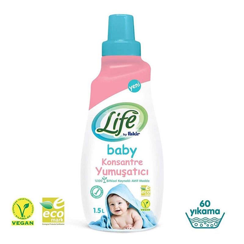 Fakir Life By Baby Konsantre Yumuşatıcı 1,5 Lt