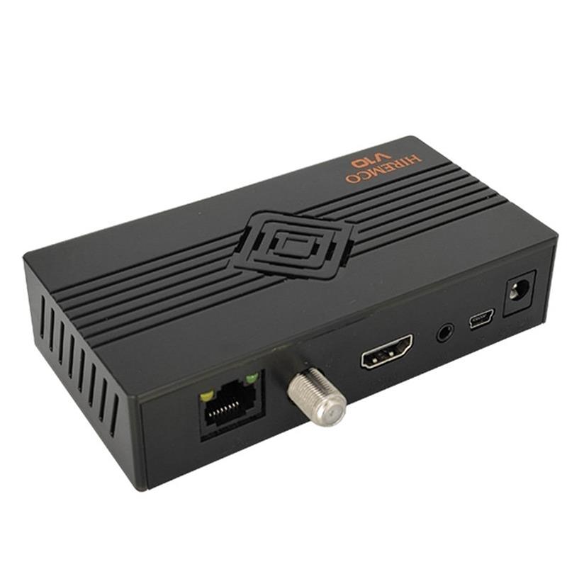 Hiremco V10 Ethernet'li Usb Girişli Youtube Özellikli Linux Tabanlı Wifi Antenli Full Hd Uydu Alıcısı
