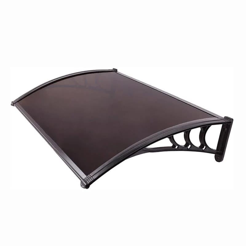 Kapı Üstü Lüx Seri Pratik Sundurma 100 X 120 Kahverengi