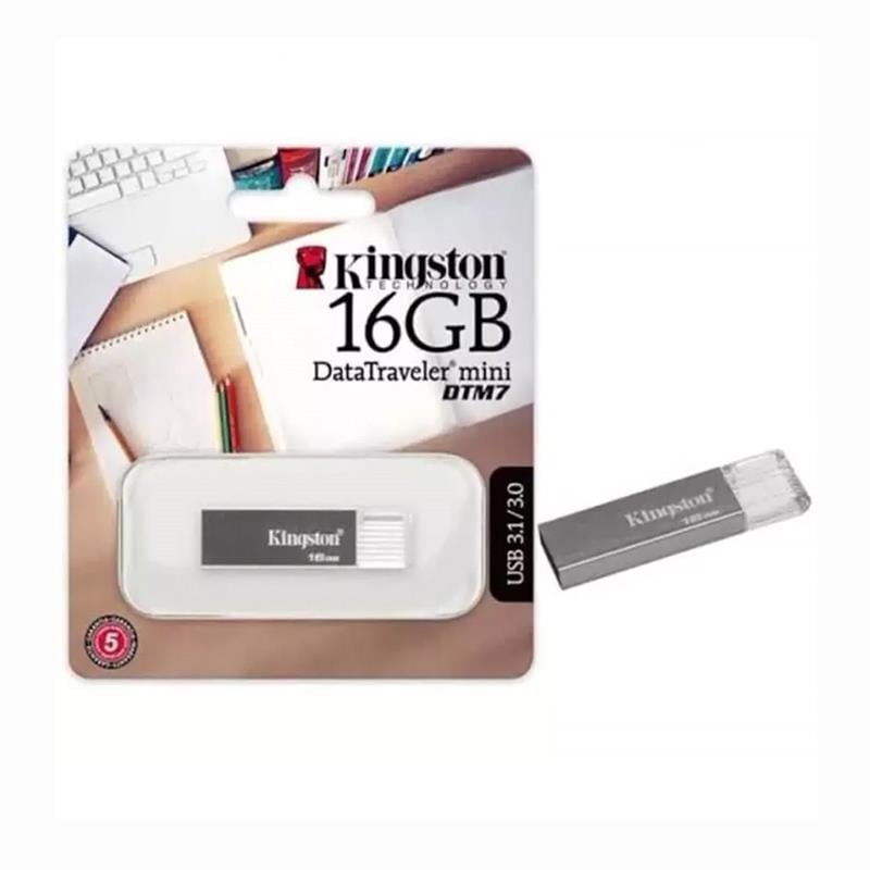 Kingston DTM7 16 Gb DataTraveler USB 3.0 Mini Metal Flash Bellek