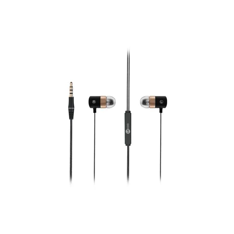 Lenovo Lecoo EH103 Kablolu 3.5mm Jacklı Kulak İçi Mikrofonlu Kulaklık Siyah