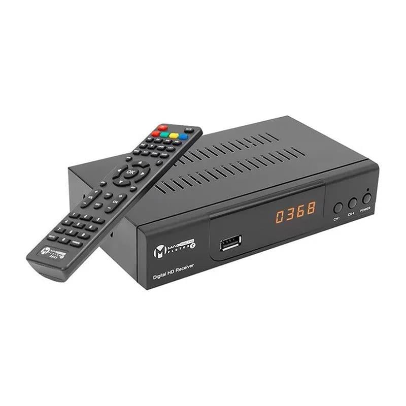 Magbox Pluton S Full HD TKGS'li HDMI-Scart Girişli Kasalı Uydu Alıcısı