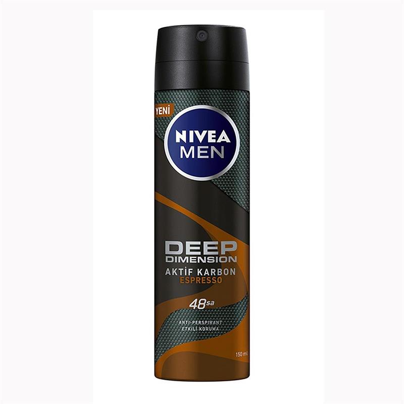 Nivea Men Deep Dimension Espresso Erkek Deodorant 150 ml