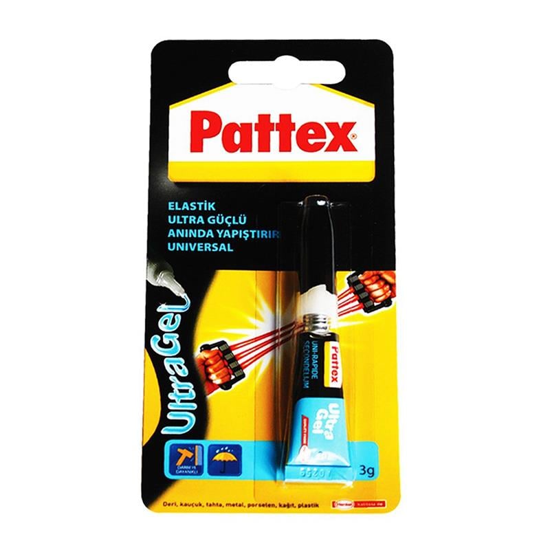 Pattex 1505805 Ultra Gel Süper Japon Yapıştırıcı 3 gr