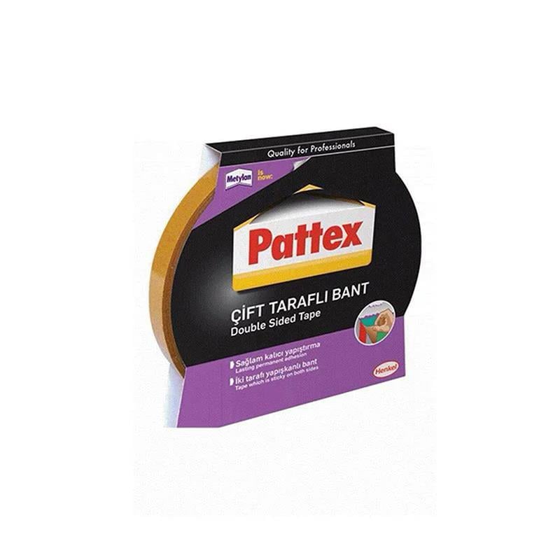 Pattex 1870839 Çift Taraflı Bant Şeffaf 19 mm X 25 mt