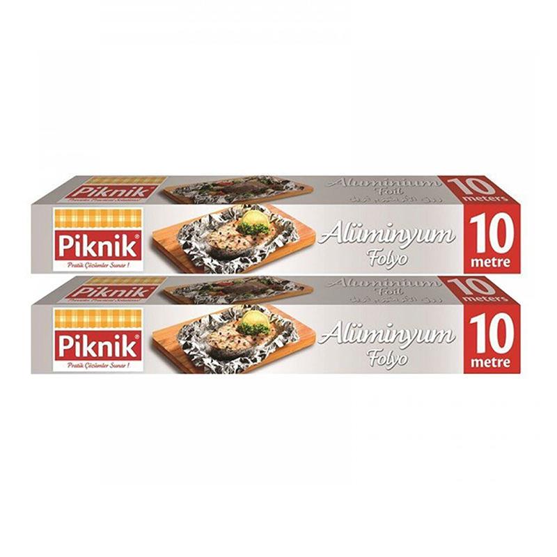 Piknik Alüminyum Folyo 10 mt x 2 Paket