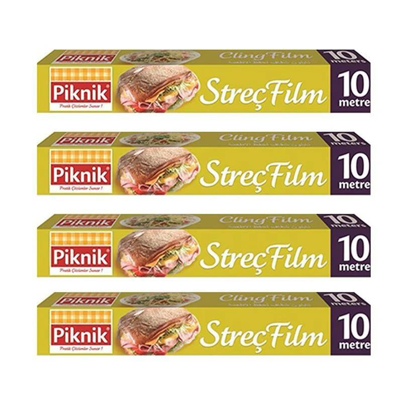 Piknik P-1402 Streç Film 10 mt  4 Lü Paket