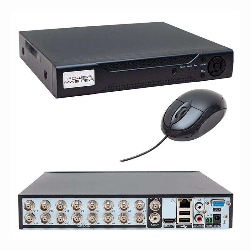 Powermaster PM-12183 16 Kanal AHD Kayıt Cihazı