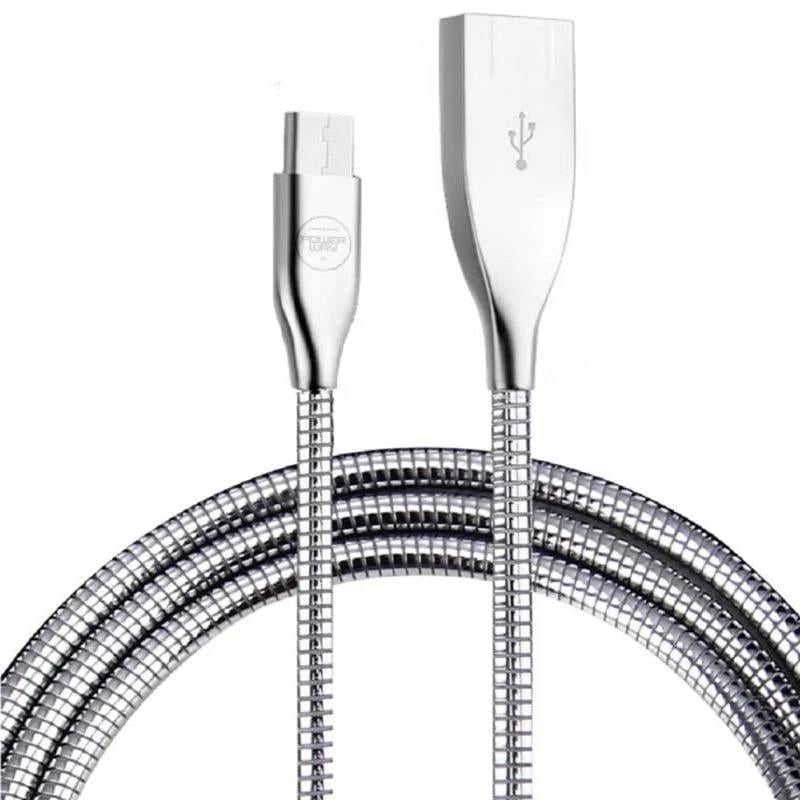 Powerway QCX3 Metal Micro USB 3.0 Şarj Data Kablosu