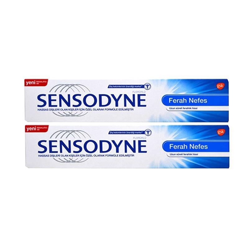 Sensodyne Diş Macunu Ferah Nefes 100 ml x 2 Adet