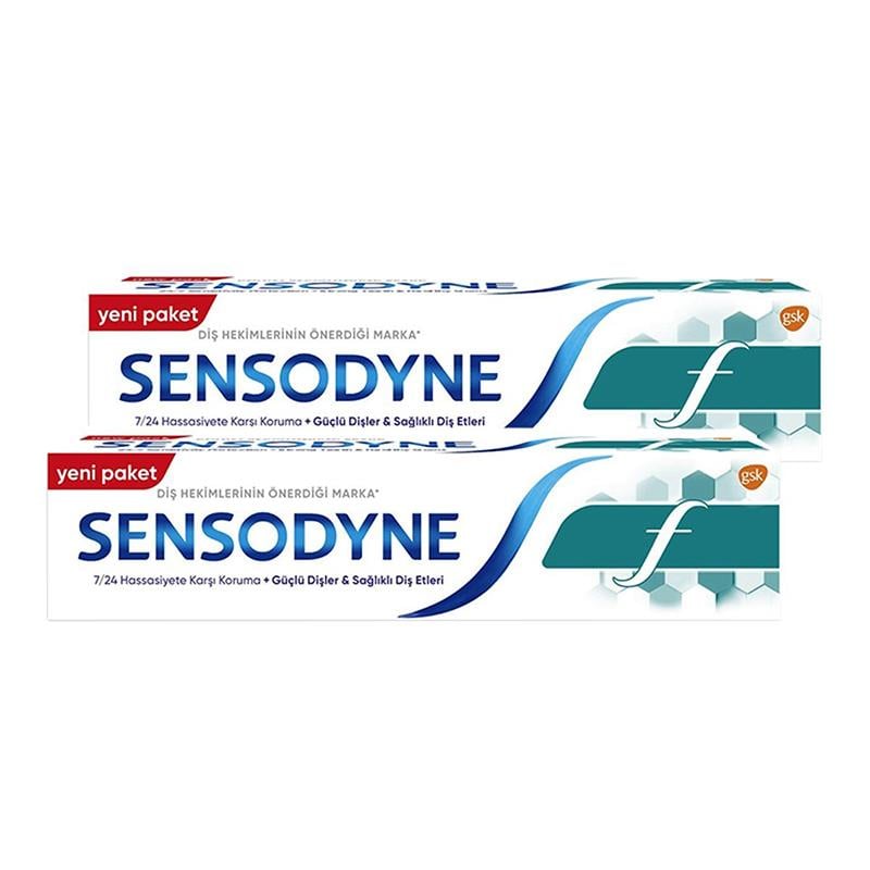 Sensodyne Diş Macunu Florürlü 100 ml x 2 Adet