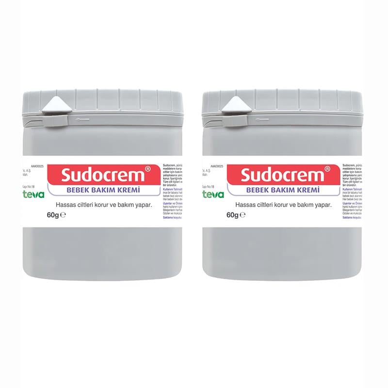 Sudocrem Bebek Bakım Kremi 60 gr X 2'li Paket
