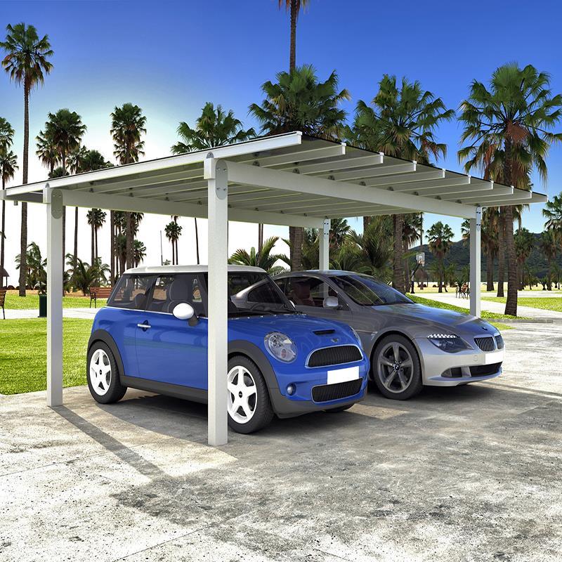 TF-Smart Carport Polikarbon Levhalı 500 X 550 cm