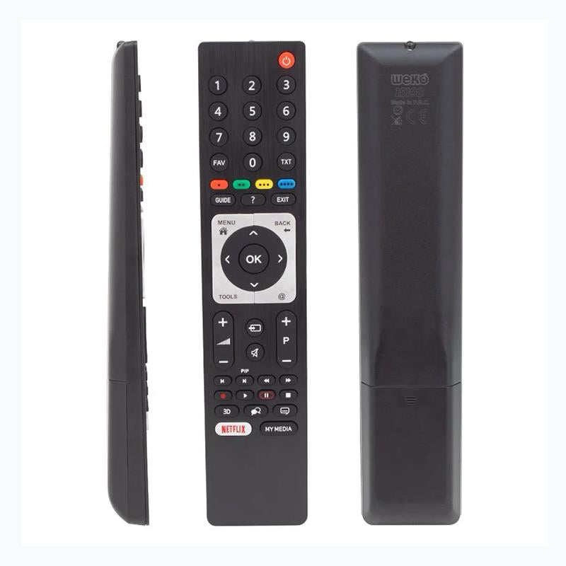 Arçelik RC 3304805/01B - Beko B43L 6652 5B - RM-L271B Netflix-PIP Tuşlu Lcd Led Tv Kumandası