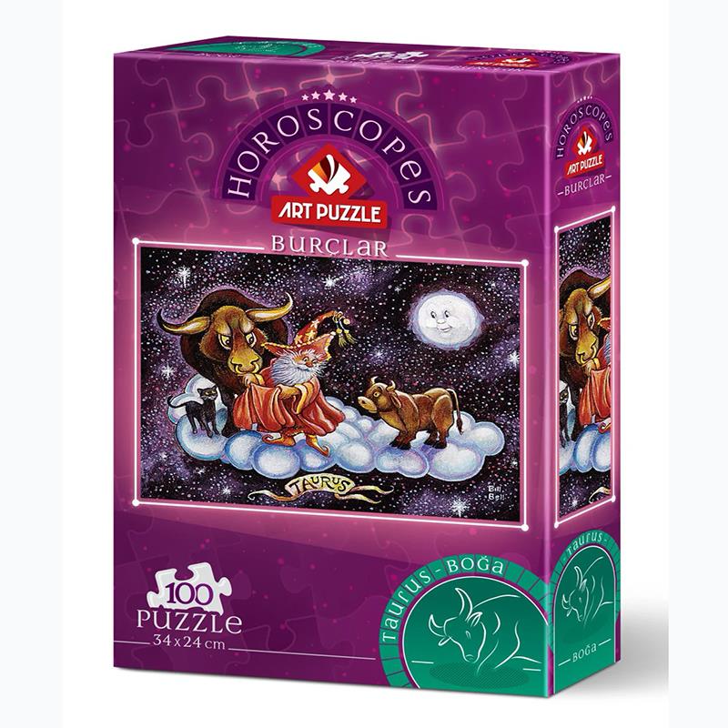 Art Puzzle Boğa Burcu 100 Parça Puzzle