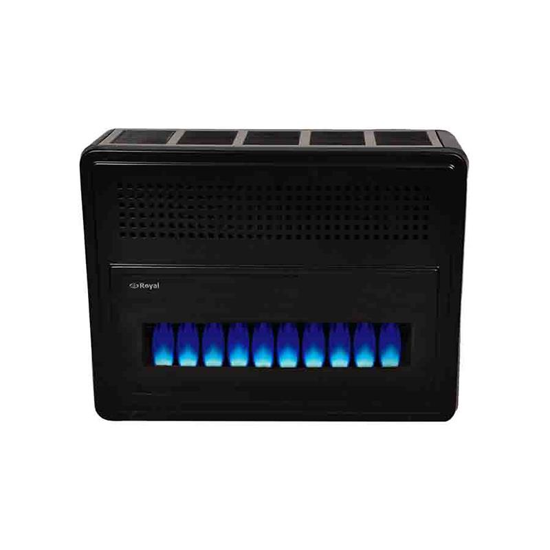 As Royal HR 11000 G DT Duvar Tipi Hermetik Doğalgaz Sobası 11 Kw Siyah