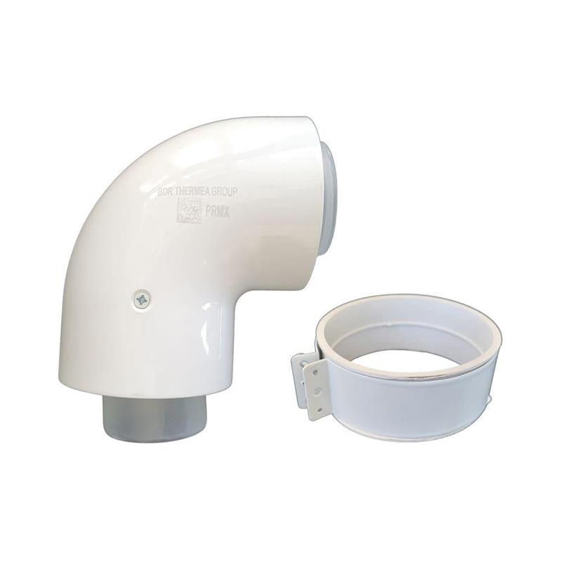 Baymak Yoğuşmalı Kombi Baca Dirseği 90 Derece