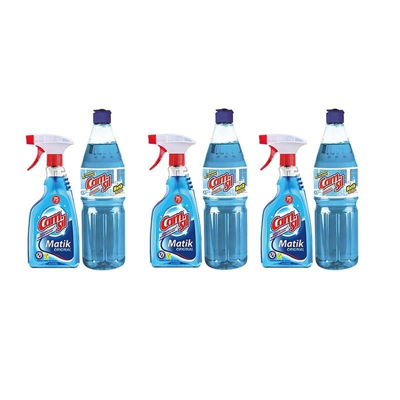 Camsil Matik + Camsil Yedek 500+1000 ml X 3'lü Paket