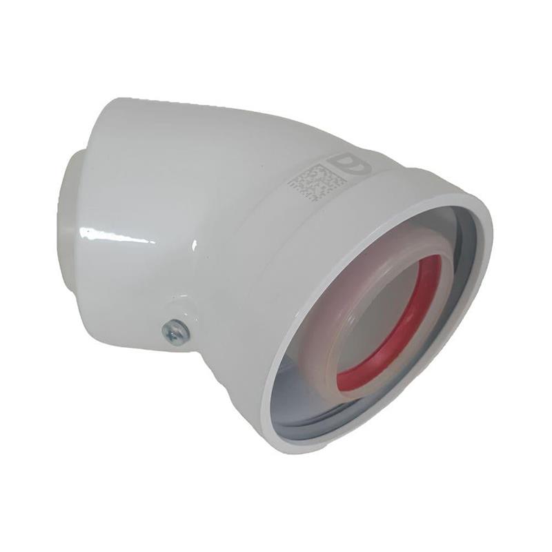 Demirdöküm Nitromix Kombi Baca Dirseği 45 Derece