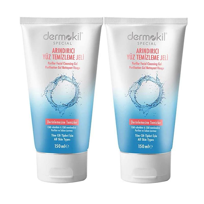 Dermokil Arındırıcı Yüz Temizleme Jeli 150 ml x 2 Adet