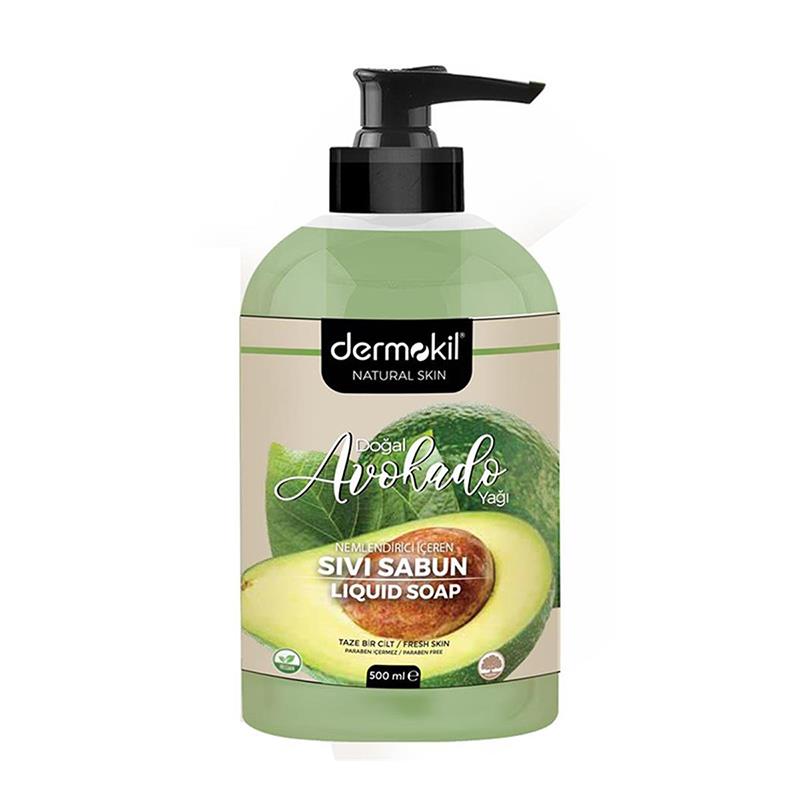 Dermokil Avokado Özlü Doğal Sıvı Sabun 500 ml