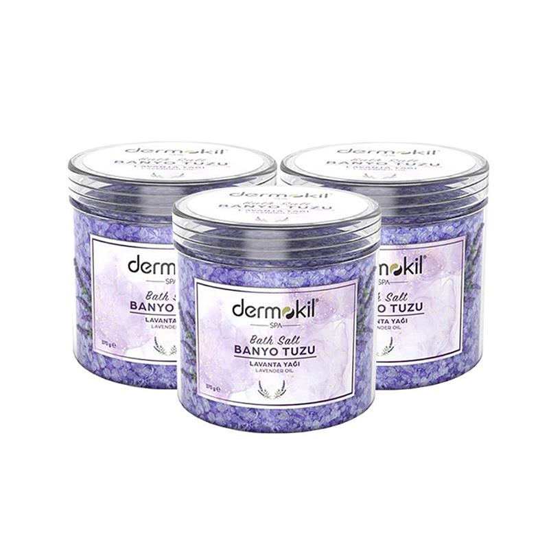 Dermokil Lavanta Yağı Banyo Tuzu 300 ml x 3 Adet