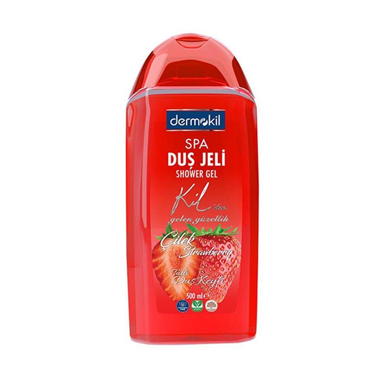 Dermokil Vegan Çilek Duş Jeli 500 ml