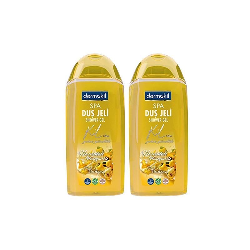 Dermokil Vegan Hanımeli Duş Jeli 500 ml x 2 Adet